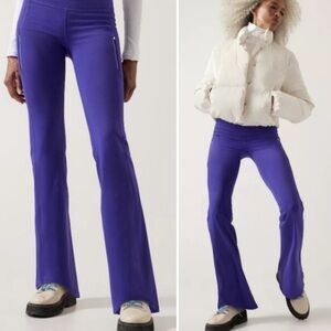 ATHLETA pants NEW Rainier Bootcut Pant Noble Blue purple xxs  #467899